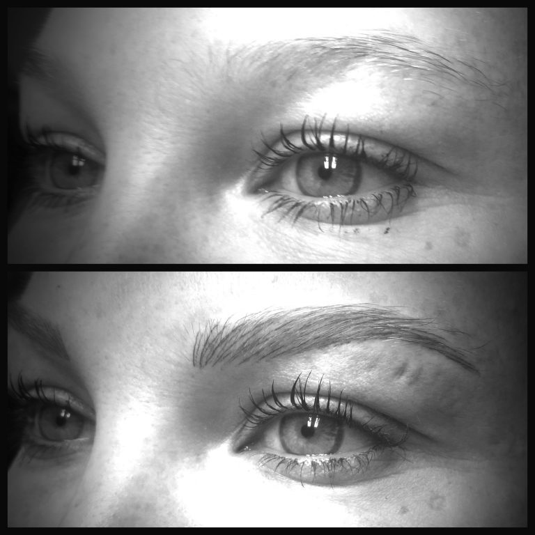 Permanente make-up wenkbrauwen bij DFine Clinic Permanente make-up wenkbrauwen bij DFine Clinic